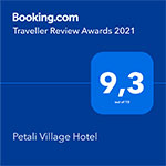 Booking award for hotel Petali village in Sifnos
