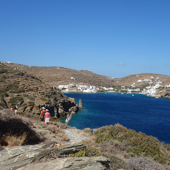 Informations et conseils de randonnée de sifnos hotel Petali